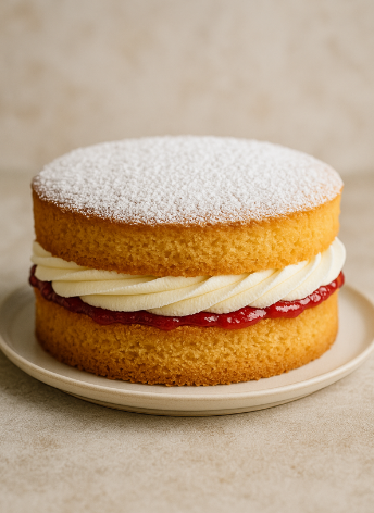 Victoria Sponge Cake.